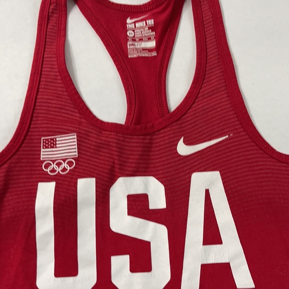 NIKE DRI-FIT USA WOMENS TANK TOP - Picture 2 of 4